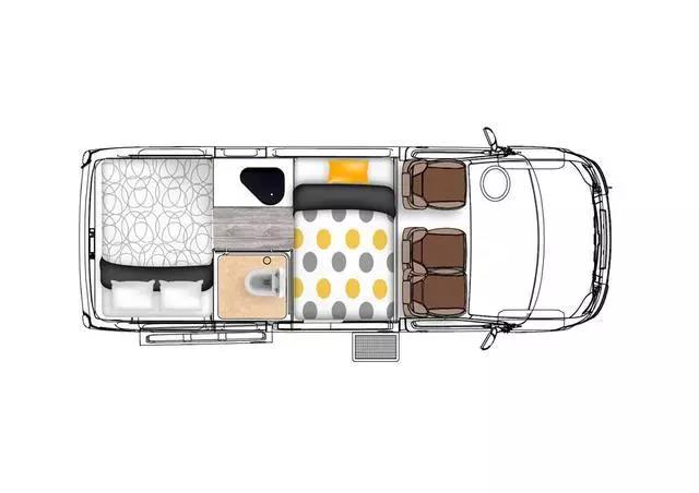 Auto-integrated, reasonable layout, this Chase long-axis B-type RV is worth recommending