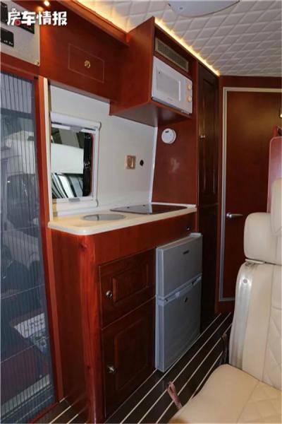 Priced at 298,000, this caravan is used for both commercial and residential purposes, with high-grade solid wood furniture!