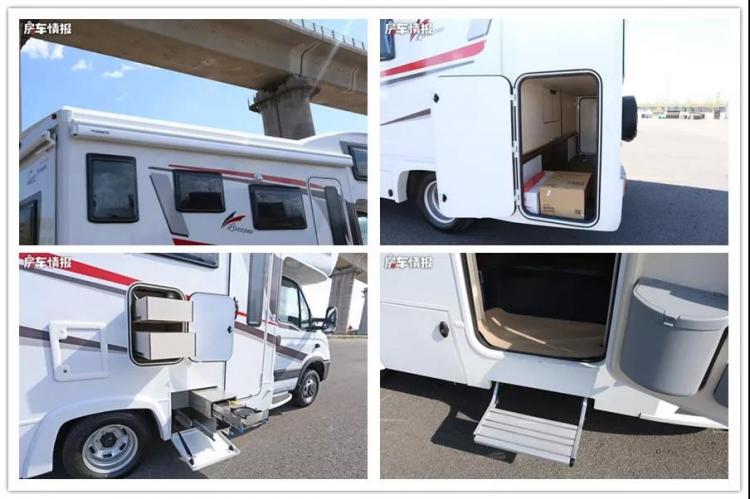 Double expansion and large space 4-way monitoring system + imported 8AT, female car friend: this RV is very safe