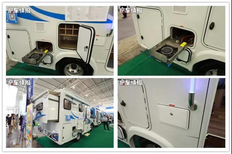 The T-shaped RV is not afraid of the city's height limit, and it still has automatic transmission. The space is not small. 3 beds, 5 people can easily live in it