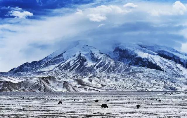 Southern Xinjiang | Distant mountains on the roof of the world