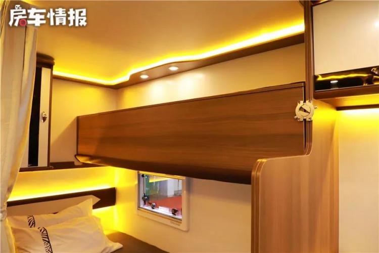 Iveco RVs can also be listed on the Beijing brand! 4 beds sleep 6 people, the price is not high, and the bed can also be used as a storage box