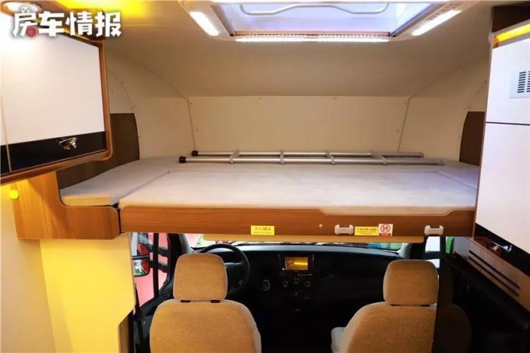 Iveco RVs can also be listed on the Beijing brand! 4 beds sleep 6 people, the price is not high, and the bed can also be used as a storage box