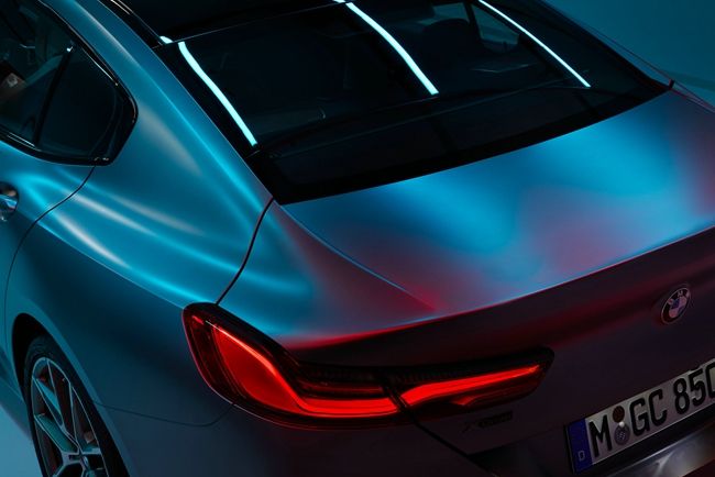 The all-new BMW 8 Series four-door coupe will enter the world brilliantly