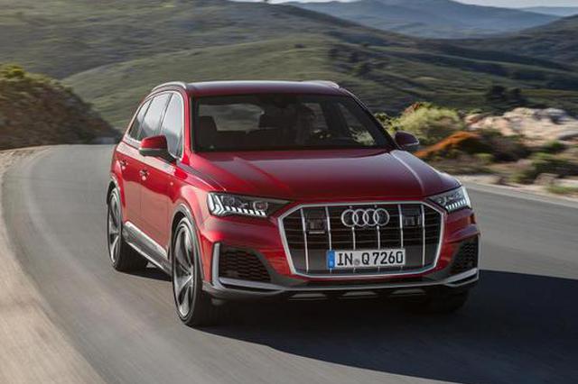 The official image of the new Audi Q7 is released in the latest language of the family