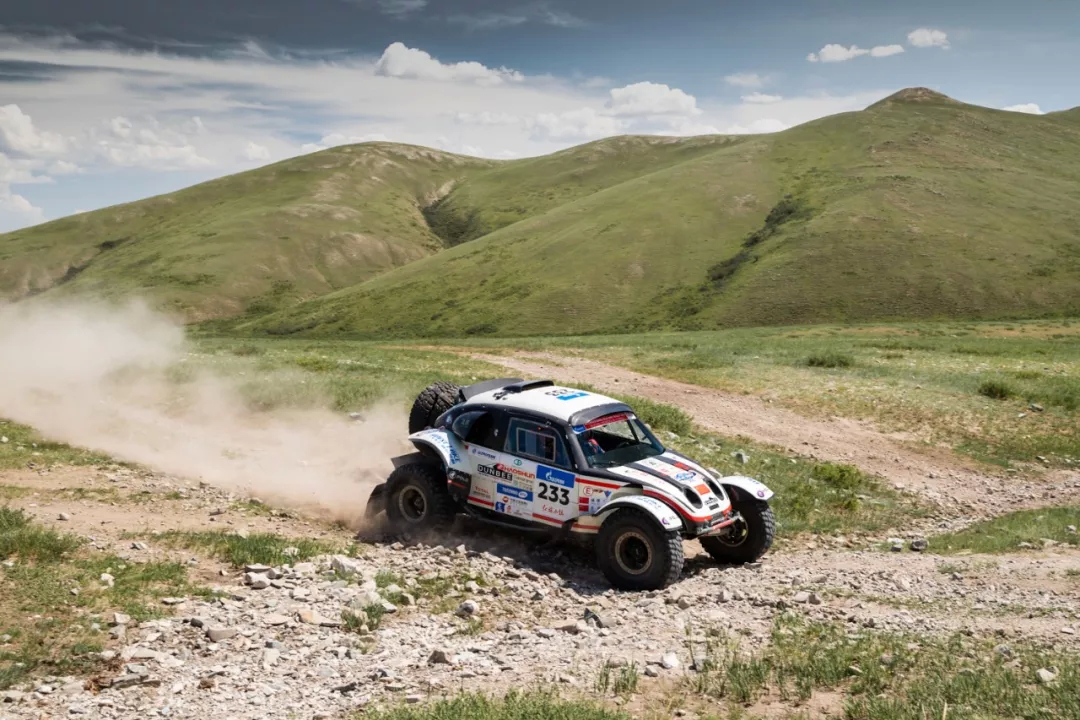 2019 Silk Road Rally SS3: Advance into the Mongolian prairie Chinese red is becoming popular