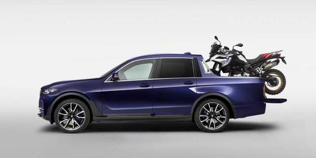 BMW X7 Pickup Truck Concept Officially Released with Unique Shape