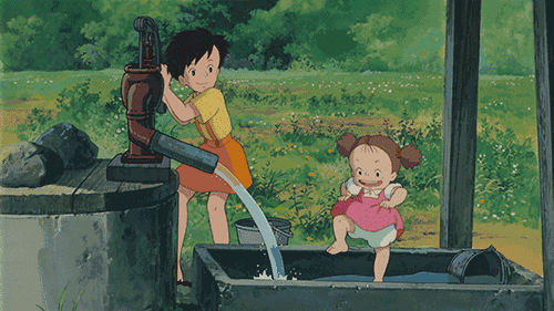 In the summer without air conditioning 30 years ago, beauty became a fairy tale of Hayao Miyazaki