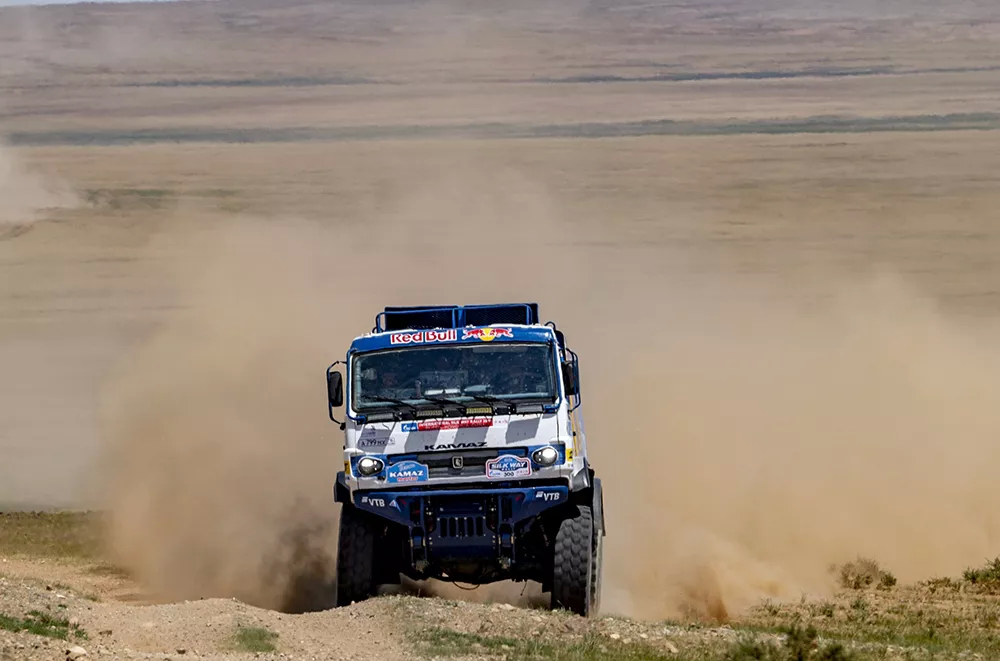 2019 Silk Road Rally SS5: KAMAZ is a latecomer and China's power is steady and steady