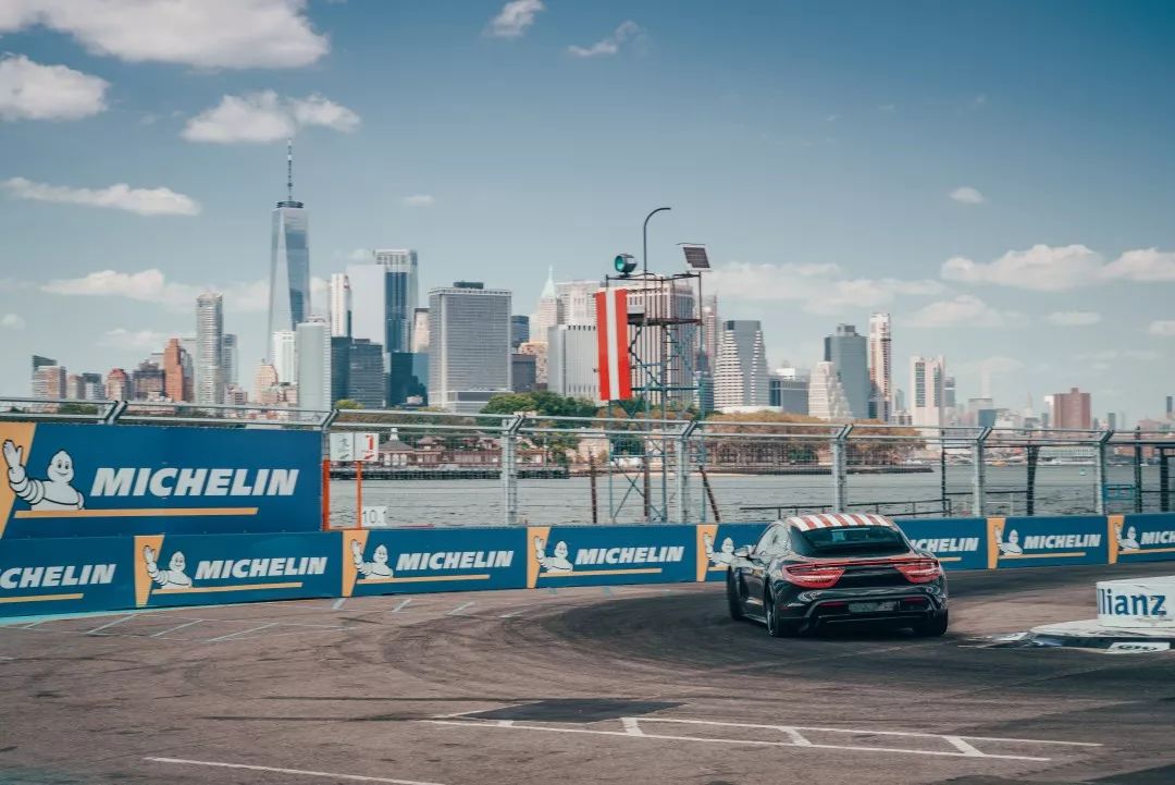 Taycan prototype unveiled at ABB FIA Formula E Championship in New York