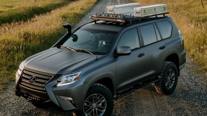 Lexus GX concept car exposed powerful off-road style