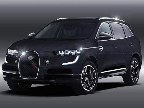 Bugatti may push a pure electric SUV, a real land beast