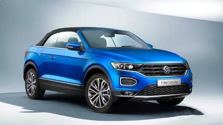 Interpretation of the Volkswagen T-Roc Convertible Version of the Personalized SUV