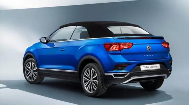 Interpretation of the Volkswagen T-Roc Convertible Version of the Personalized SUV