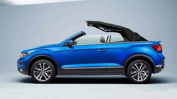 Interpretation of the Volkswagen T-Roc Convertible Version of the Personalized SUV