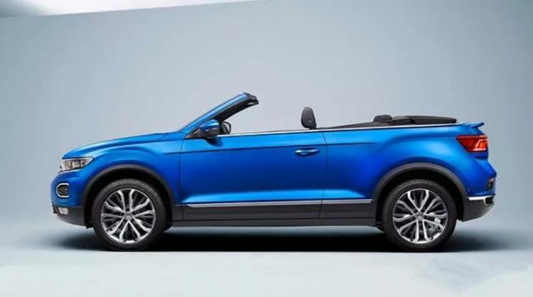 Interpretation of the Volkswagen T-Roc Convertible Version of the Personalized SUV