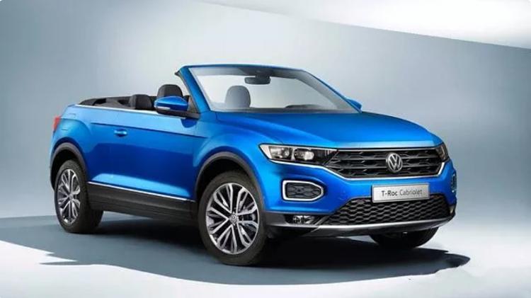 Interpretation of the Volkswagen T-Roc Convertible Version of the Personalized SUV