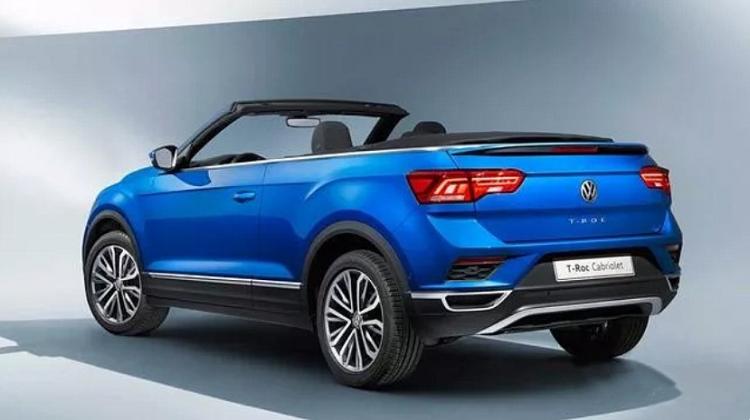 Interpretation of the Volkswagen T-Roc Convertible Version of the Personalized SUV