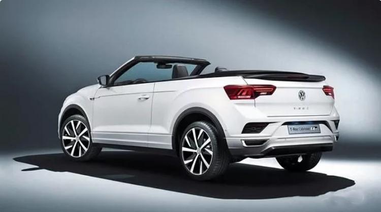 Interpretation of the Volkswagen T-Roc Convertible Version of the Personalized SUV