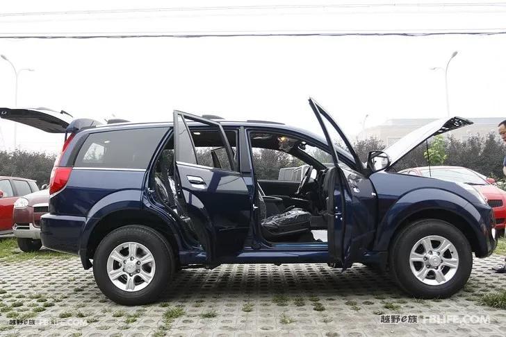 2008 Haval H3 Cosmic Blue gasoline four-wheel drive with 10th anniversary commemorative stickers!