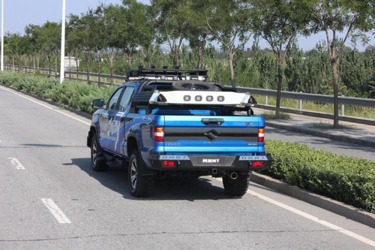 American-style wild and hardcore test drive Huanghai N7 gasoline version