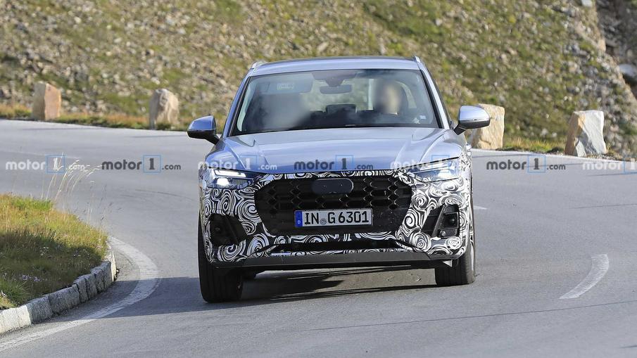 Spy photos of road test of facelifted Audi Q5 exposed