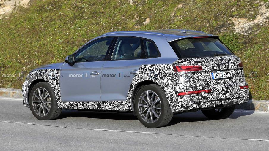 Spy photos of road test of facelifted Audi Q5 exposed