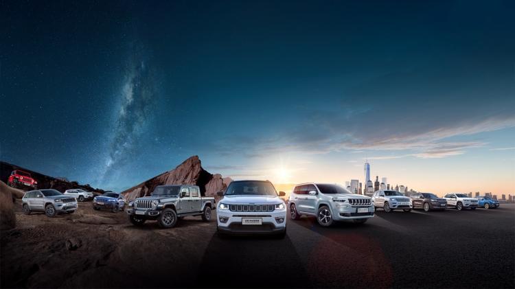 Gather the strongest SUV lineup of the family at once, and the Jeep booth at the Chengdu Auto Show is waiting for you