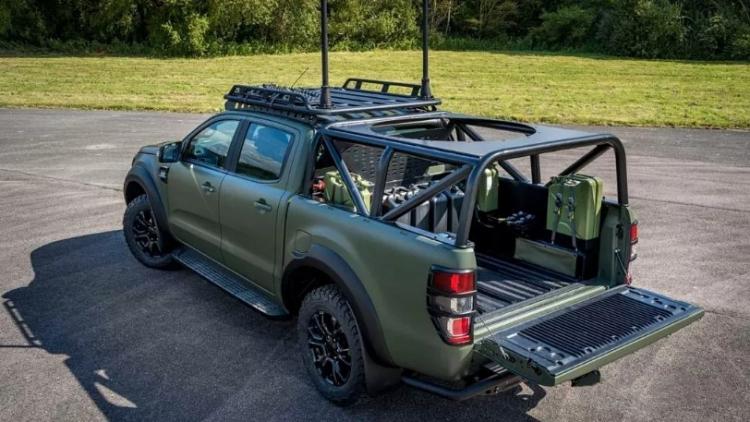 Meet the Toyota Battlefield Ford Ranger military version unveiled