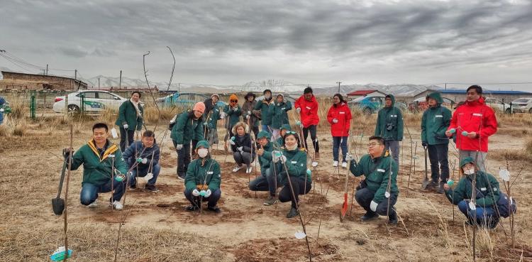 Bridgestone joins hands with Toyota to help the sustainable development of the environment in the Qinghai Lake area