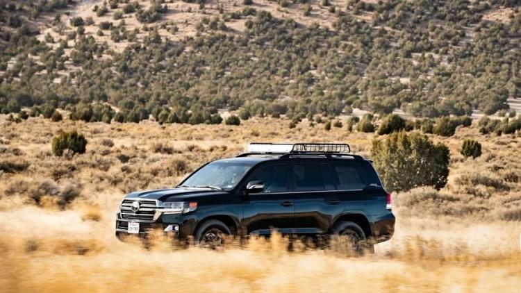 What's different about the limited edition Land Cruiser Heritage Edition test drive