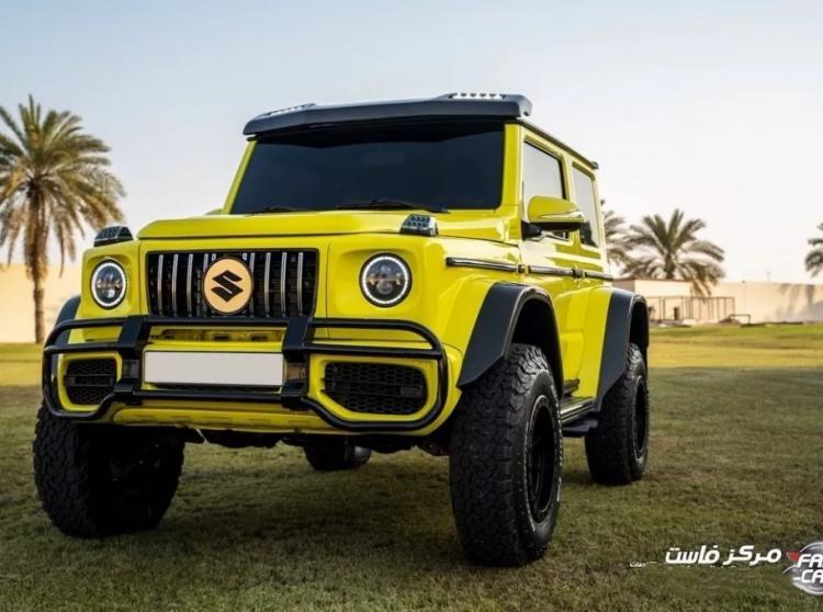 Mercedes-Benz G version of the Jimny has a new product, this time it is the turn of 4×4²