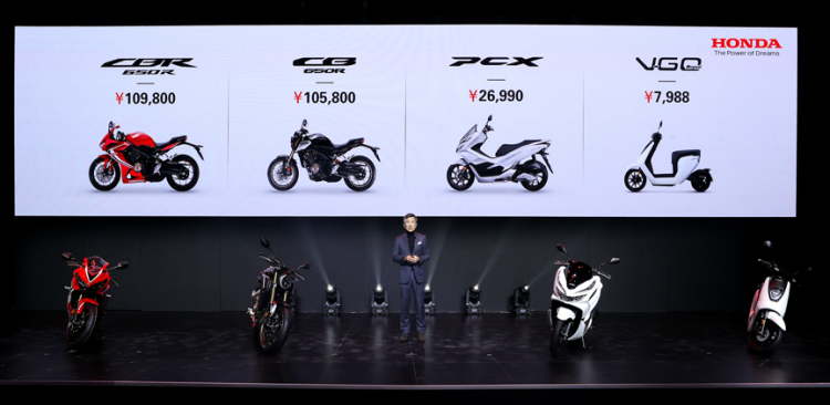 Honda releases four motorcycles with multiple styles to lead a new way of life