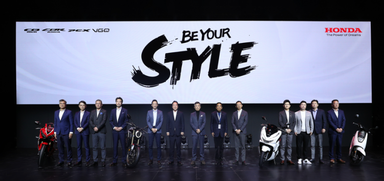 Honda releases four motorcycles with multiple styles to lead a new way of life