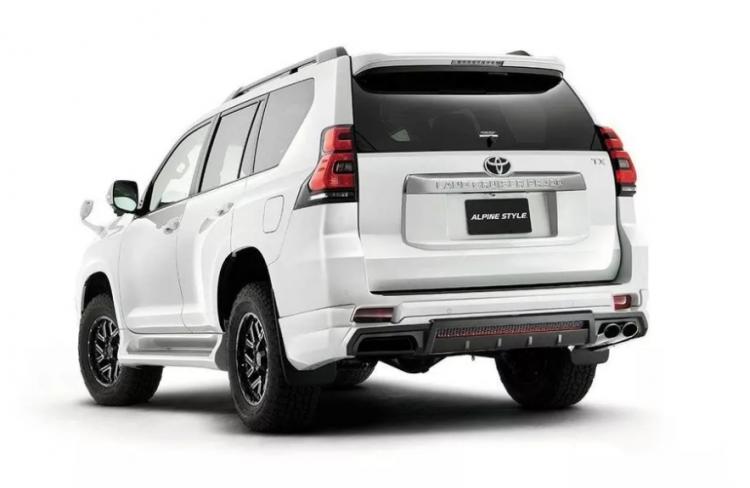 Alpine style debut Toyota Prado Alpine modification program released