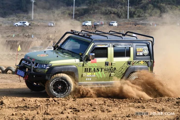 The exciting moments of the first stop of the 2020 Golden League of the Chenzhou team of the off-road e family