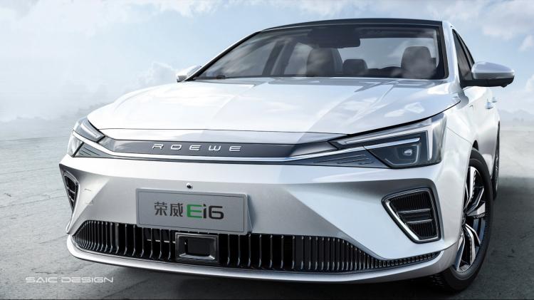 The most anticipated pure electric vehicle in 2020 is here! Roewe Ei6 front face official image exposure