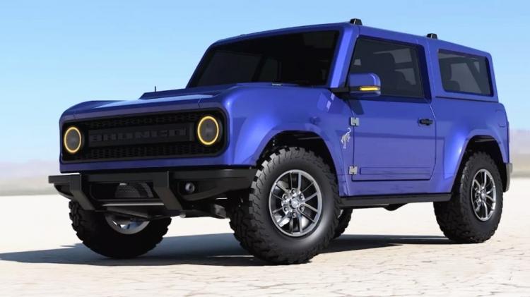 Target: New Wrangler Ford Bronco Renderings Debut