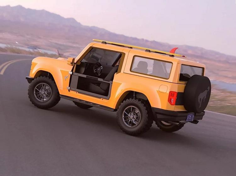 Target: New Wrangler Ford Bronco Renderings Debut