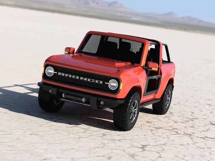 Target: New Wrangler Ford Bronco Renderings Debut