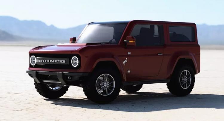 Target: New Wrangler Ford Bronco Renderings Debut