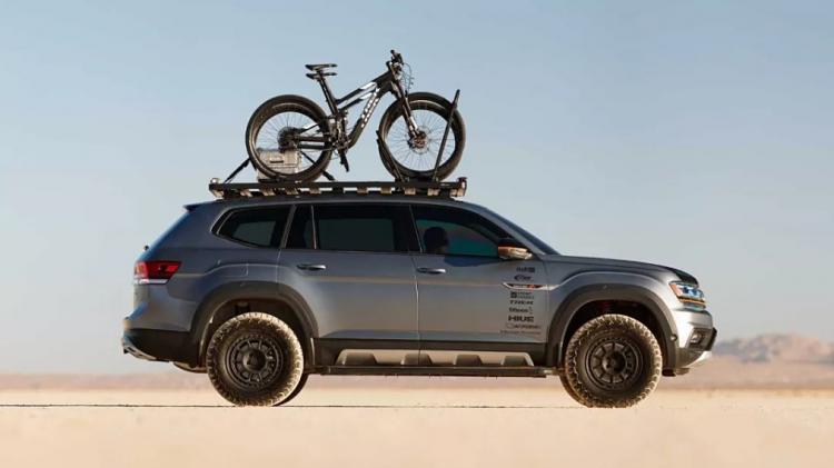 The off-road version of Touron has registered the mass-produced Volkswagen trademark