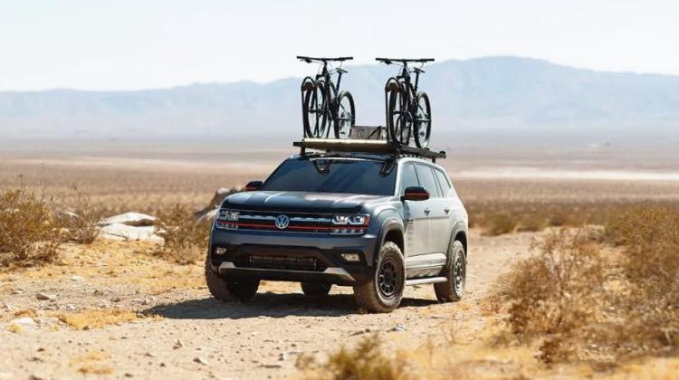 The off-road version of Touron has registered the mass-produced Volkswagen trademark