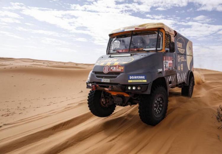 The sixth stage of 2020 Dakar: Peter Hansel won the stage championship again, Han Wei was 13th