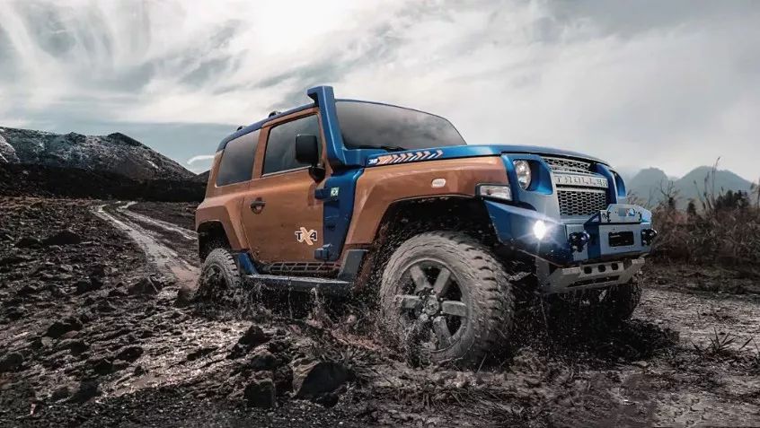 Ford's most hardcore off-road vehicle, the new Ford Troller TX4 unveiled