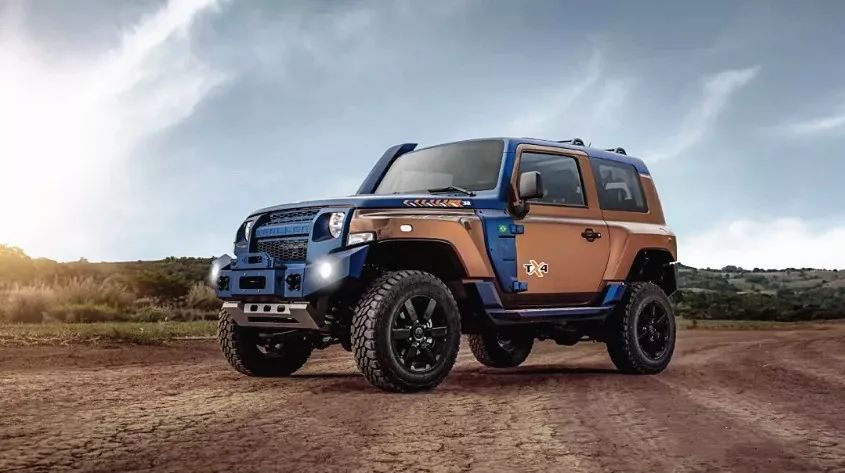 Ford's most hardcore off-road vehicle, the new Ford Troller TX4 unveiled