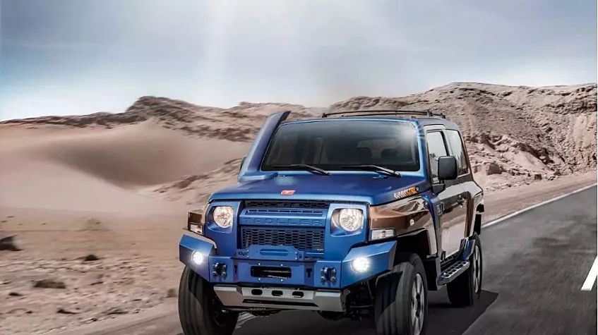 Ford's most hardcore off-road vehicle, the new Ford Troller TX4 unveiled