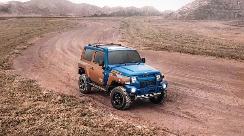 Ford's most hardcore off-road vehicle, the new Ford Troller TX4 unveiled