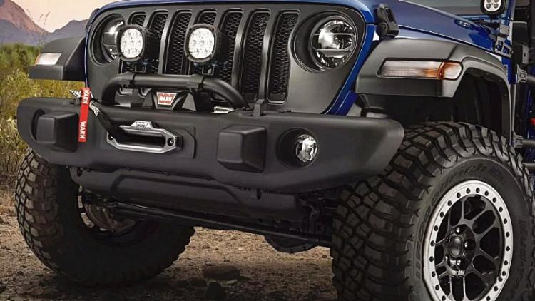 The original factory heavily modified the new generation of Jeep Wrangler JPP 20 special edition unveiled