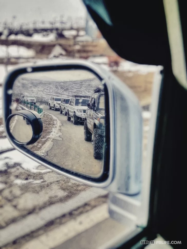 The Rizhao Feiteng Gang met at Wulian Mountain to see the snow scene